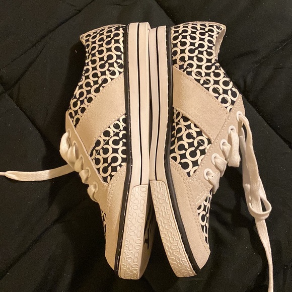 Coach tennis shoes blk/wht - Picture 2 of 9